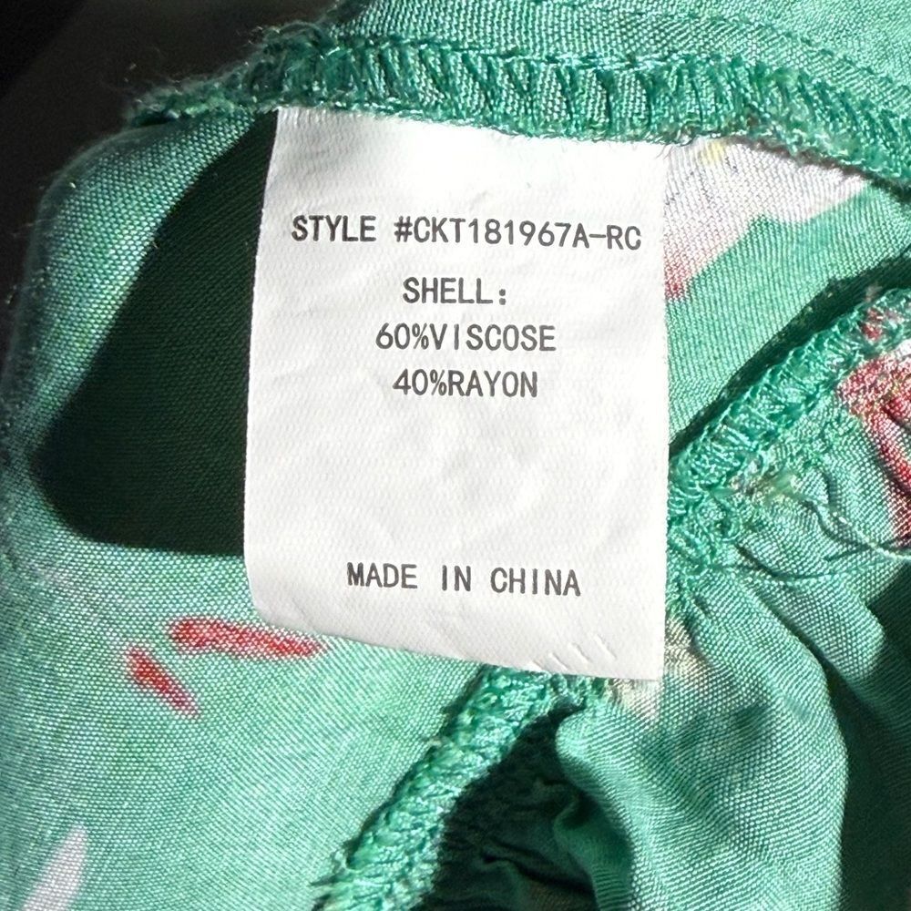 Code X‎ Mode Flower Blouse - Picture 10 of 11